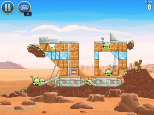 Скриншоты Angry Birds Star Wars (Update)