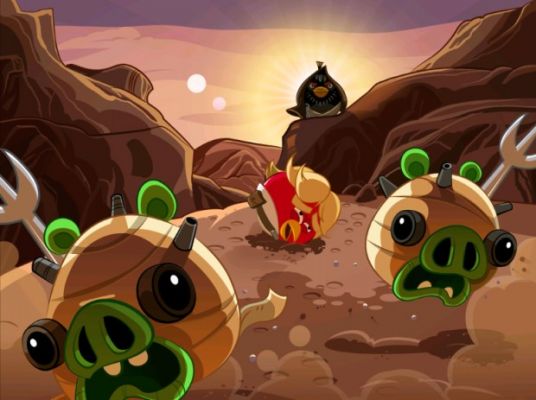 Скриншоты Angry Birds Star Wars (Update)