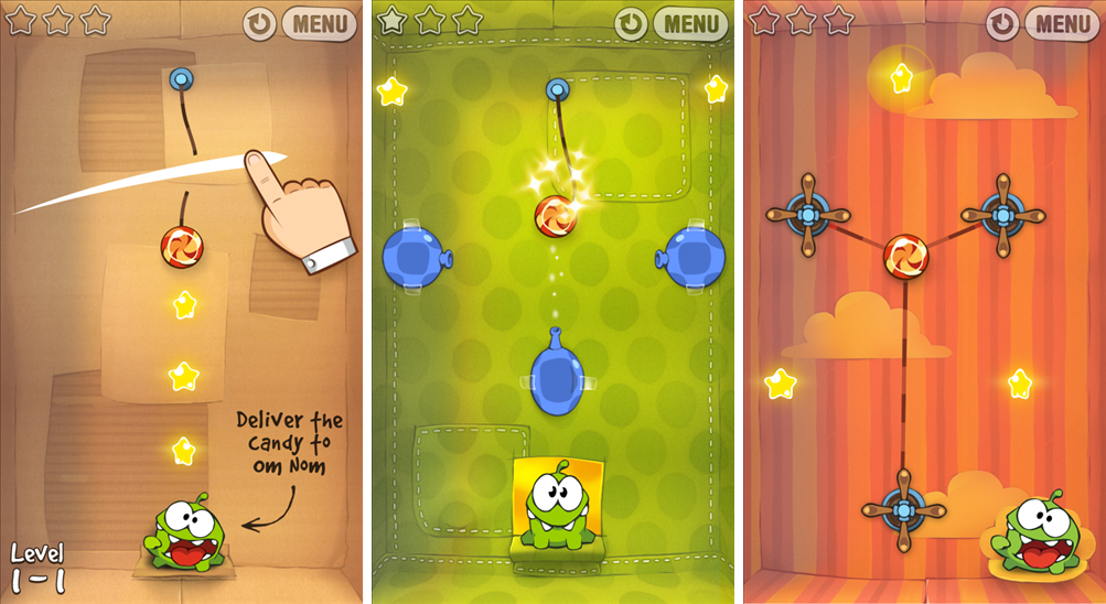 Cut the rope рисунки где находится