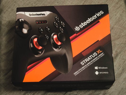 Обзор Steelseries Stratus XL — Упаковка и комплектация. 1