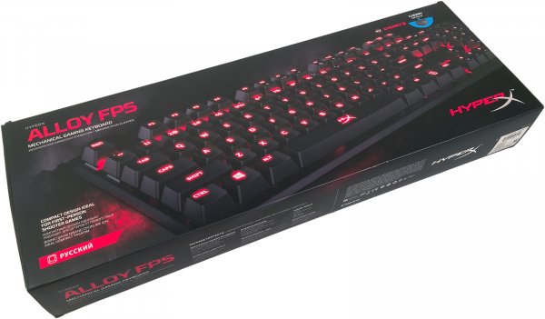 Обзор игровой клавиатуры HyperX Alloy FPS — Упаковка и комплектация. 1