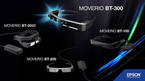 Epson показала новые видеоочки Moverio BT-300 в деле