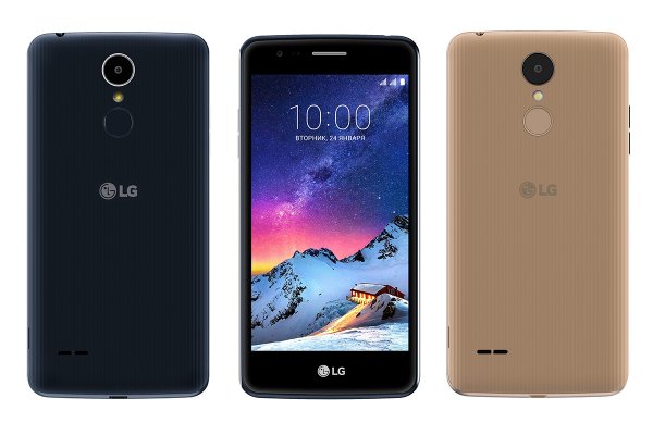 Смартфон LG K8 2017 для любителей селфи доступен в России