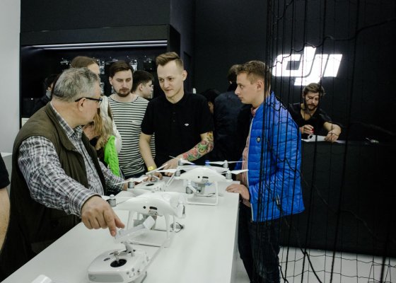 DJI открыли авторизованный магазин в Москве