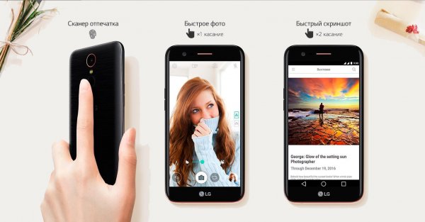 Смартфон со стилусом LG Stylus 3 доступен в России
