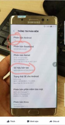 Фото восстановленного Galaxy Note 7R попали в сеть