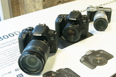 Canon презентовал главные весенние новинки — Новинки EOS со сменными объективами. 5