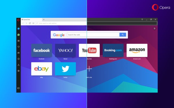 Opera Reborn получила новый интерфейс и поддержку чатов