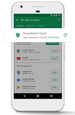 Google убивает антивирусы для Android