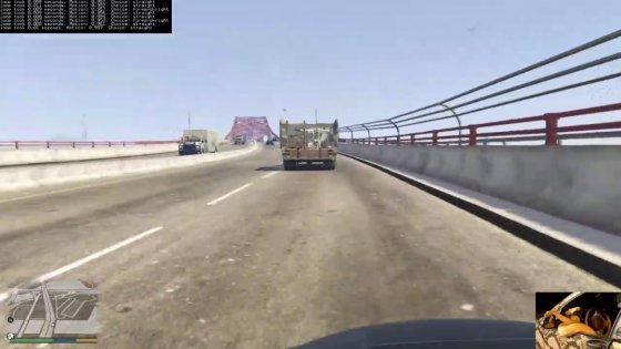 Программист учит ИИ кататься на машине в GTA V