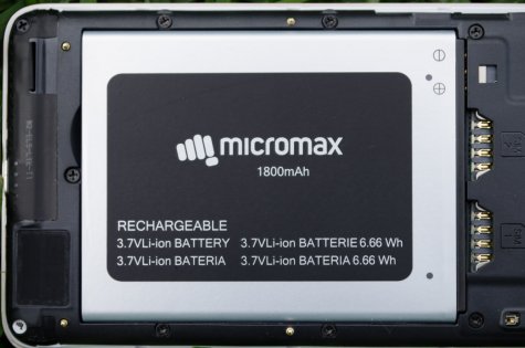 Обзор Micromax Q4101 Bolt Warrior 1 plus — Аккумулятор. 3