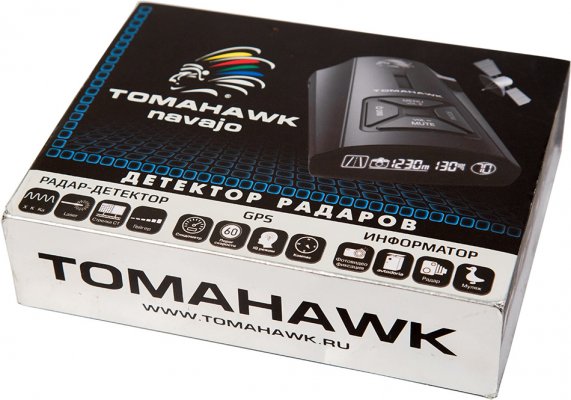 Вождь Орлиный Глаз: обзор радар-детектора Tomahawk Navajo — Комплект поставки. 1