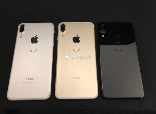iPhone 8 в новых расцветках и с Touch ID на задней панели