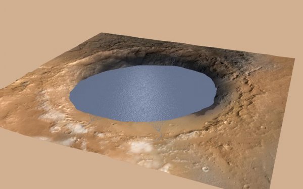 В древнем озере Марса могли жить различные виды микробов