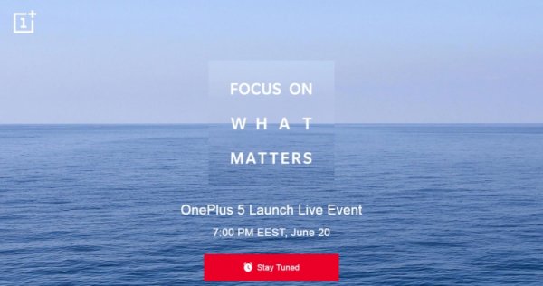 OnePlus 5: новое изображение и дата анонса смартфона