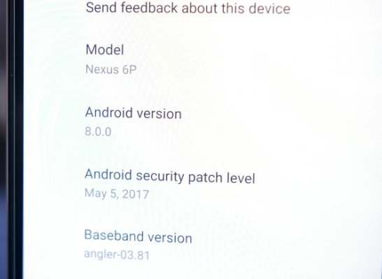 Android 8.0 подтвержден компанией Google