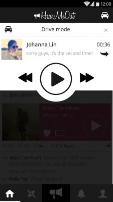 HearMeOut — соцсеть для обмена голосовыми сообщениями