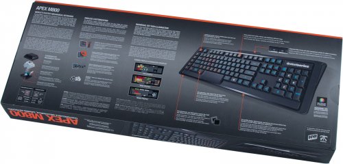 Обзор игровой клавиатуры SteelSeries Apex M800 — Упаковка и комплектация. 3
