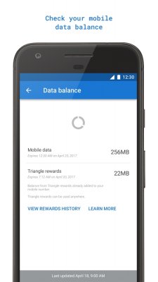 Triangle — приложение Google для экономии мобильного трафика
