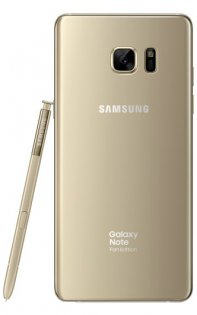 Samsung представила издание Galaxy Note 7 для фанатов