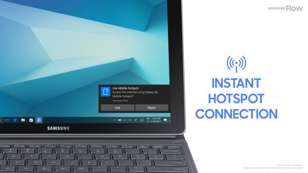 С устройств Samsung можно разблокировать ПК на Windows 10