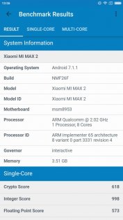 Обзор Xiaomi Mi Max 2 — Производительность. 10