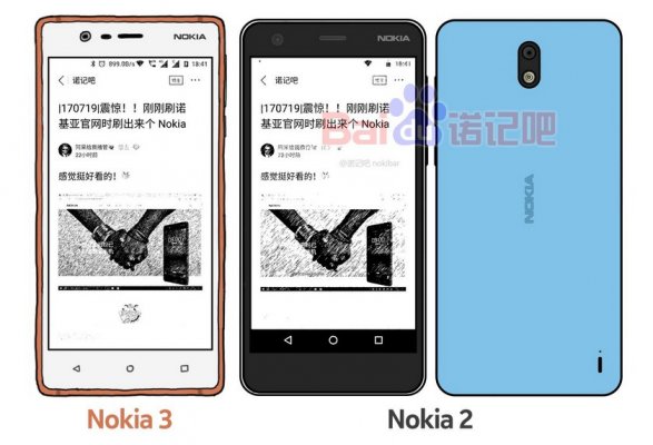 Nokia 2 показался на живых фотографиях
