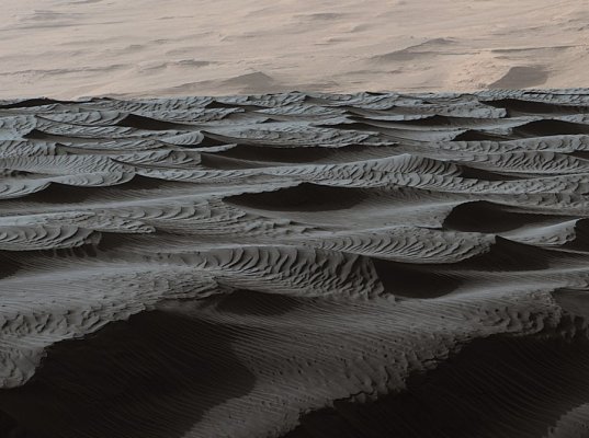 Марсоход Curiosity прислал снимки марсианских облаков