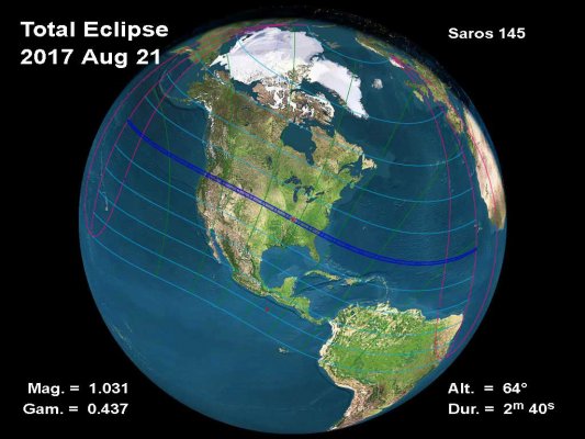 Где посмотреть солнечное затмение 21 августа