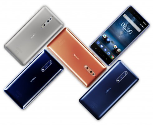 В России начались продажи Nokia 8