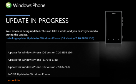 Обновление Windows Phone 7.8 приходит на Nokia Lumia 800 уже сейчас