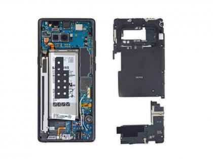 Galaxy Note 8 нелегко поддается ремонту