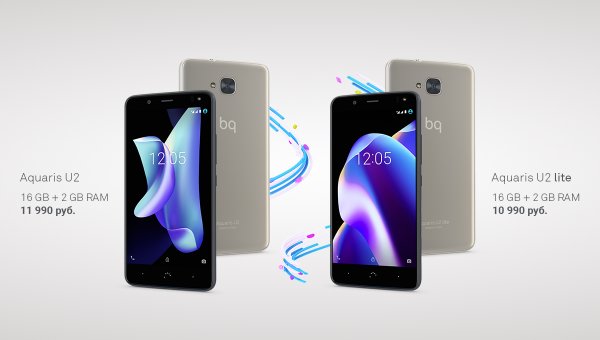 BQ презентовала новые смартфоны Aquaris V и Aquaris U2