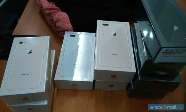 Российская таможня задержала партию нелегальных iPhone 8