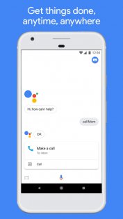 Приложение Google Assistant доступно в Google Play