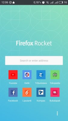 Firefox Rocket — новый браузер для медленного интернета