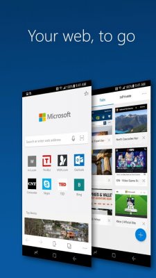 Бета Microsoft Edge уже доступна на Android