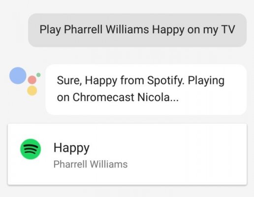 Google Assistant позволяет управлять Chromecast с мобильного телефона