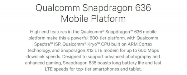 Qualcomm Snapdragon 636 получил новый ускоритель Adreno 509