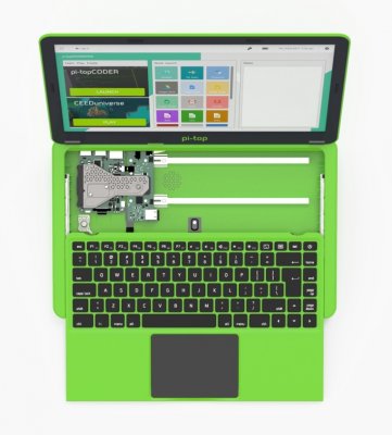 Pi-Top превращает Raspberry Pi в ноутбук для программистов