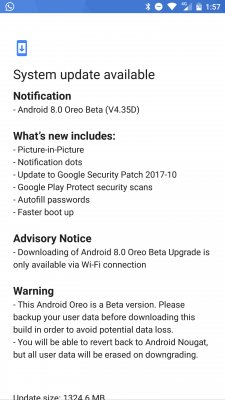 Пользователям Nokia 8 доступна бета-версия Android 8.0 Oreo