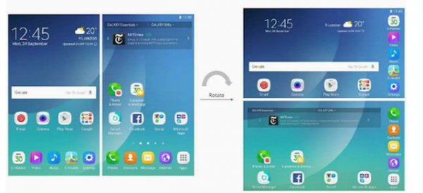 Как выглядит интерфейс сгибаемого смартфона Samsung