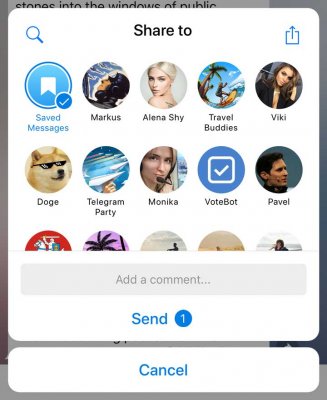В Telegram появился улучшенный поиск по каналам и ботам