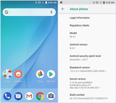 Xiaomi ищет бета-тестеров Android 8.0 Oreo для Mi A1