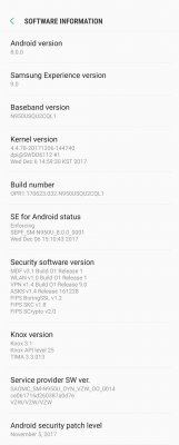 Android 8.0 Oreo для Galaxy Note 8 уже можно скачать