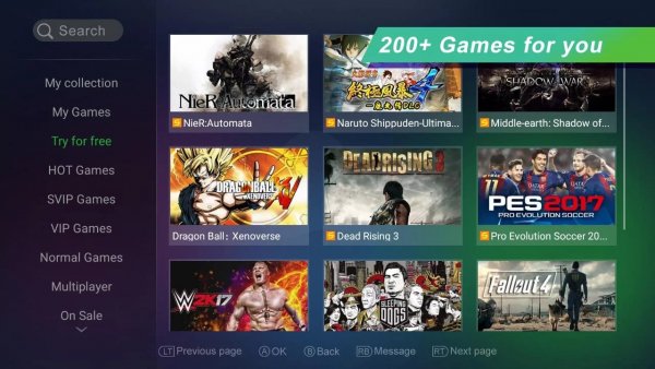 GloudGames позволяет запускать игры для XBOX и PlayStation на Android