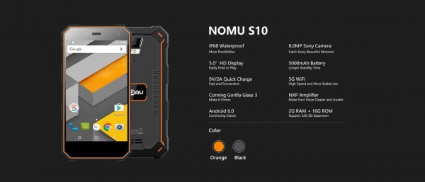 Большая распродажа защищённых смартфонов Nomu