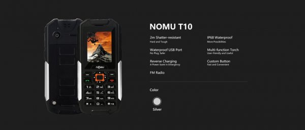 Большая распродажа защищённых смартфонов Nomu