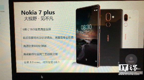 Характеристики Nokia 7 Plus слили в сеть