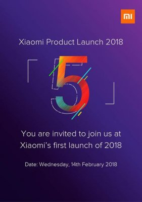 Xiaomi Redmi Note 5 представят 14 февраля